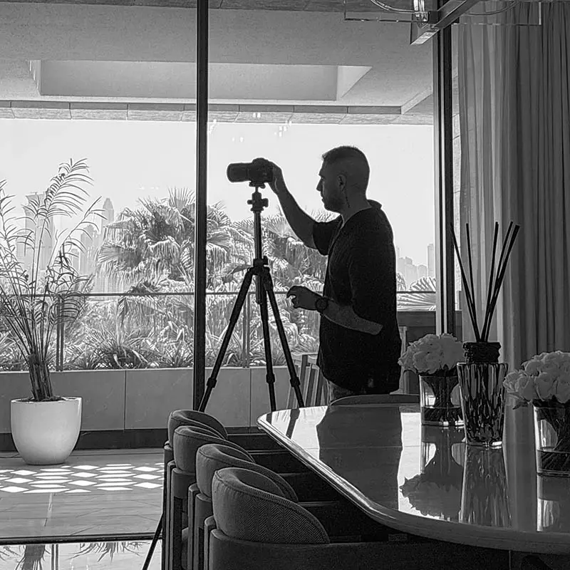 Masoud Raoufi professional real estate photographer in dubai