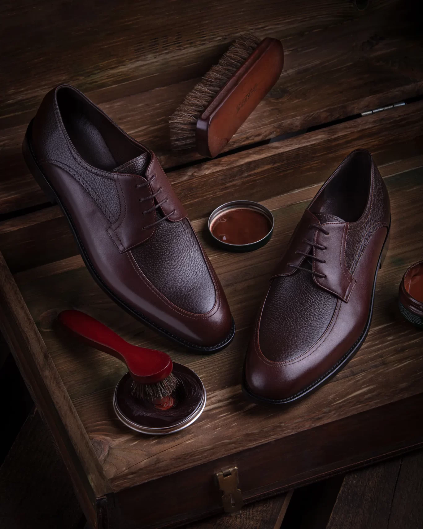 Leather Shoes Photography | Commercial Photography in Dubai