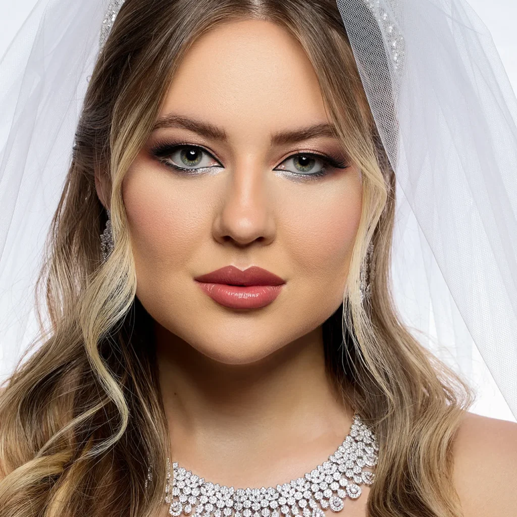 Bridal-Style Makeup Photography Project in Dubai