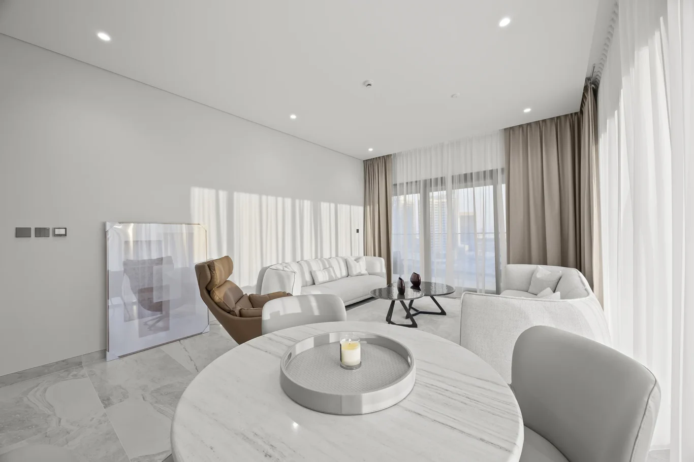 2 Bedroom with Canal View Photography in Peninsula Five | Masoud Raoufi Photography Services 2 Bedroom with Canal View Photography in Peninsula Five