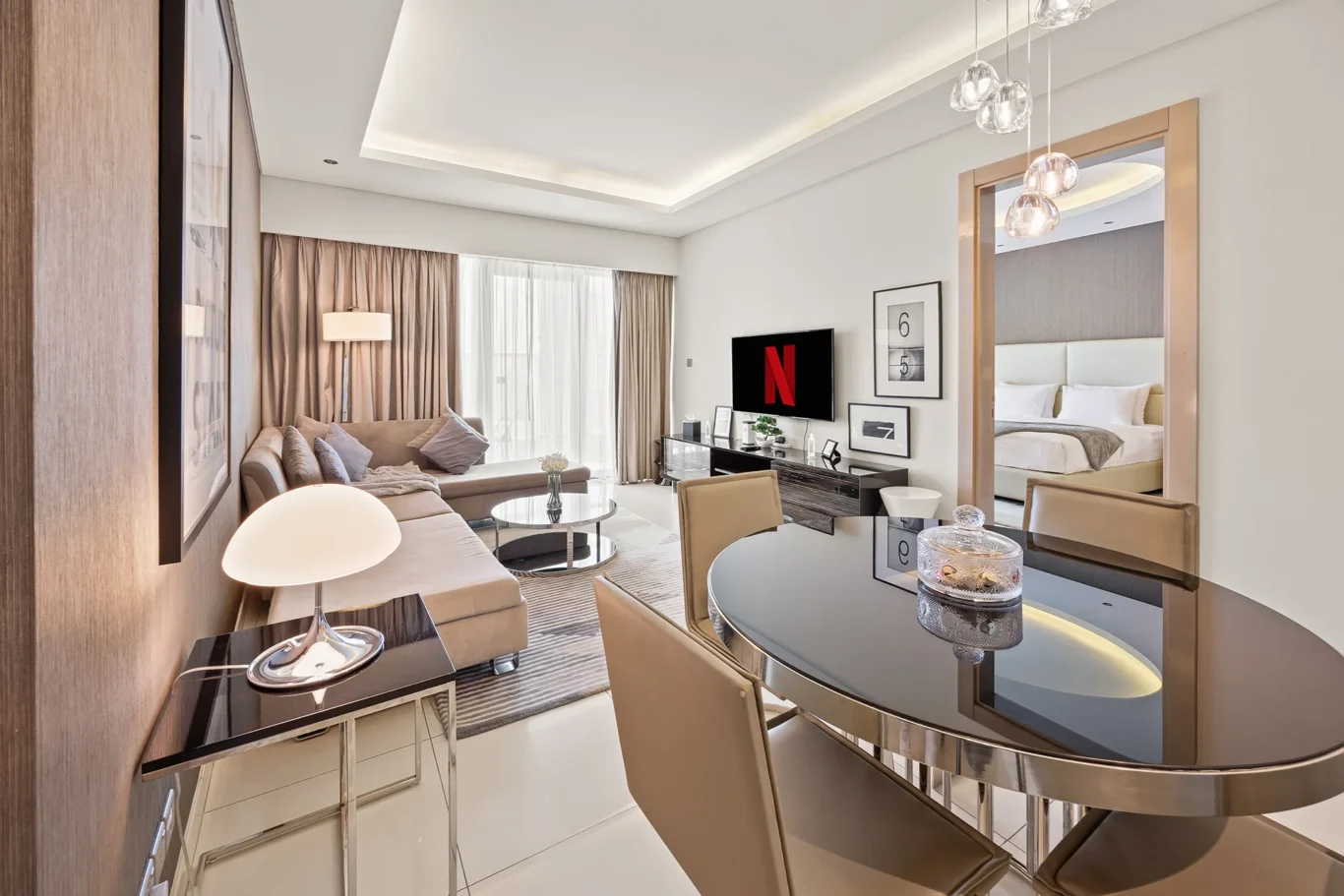 1 Bedroom Airbnb Photoshoot | Damac Paramount Tower | Masoud Raoufi Photography Services 1 Bedroom Airbnb Photoshoot | Damac Paramount Tower