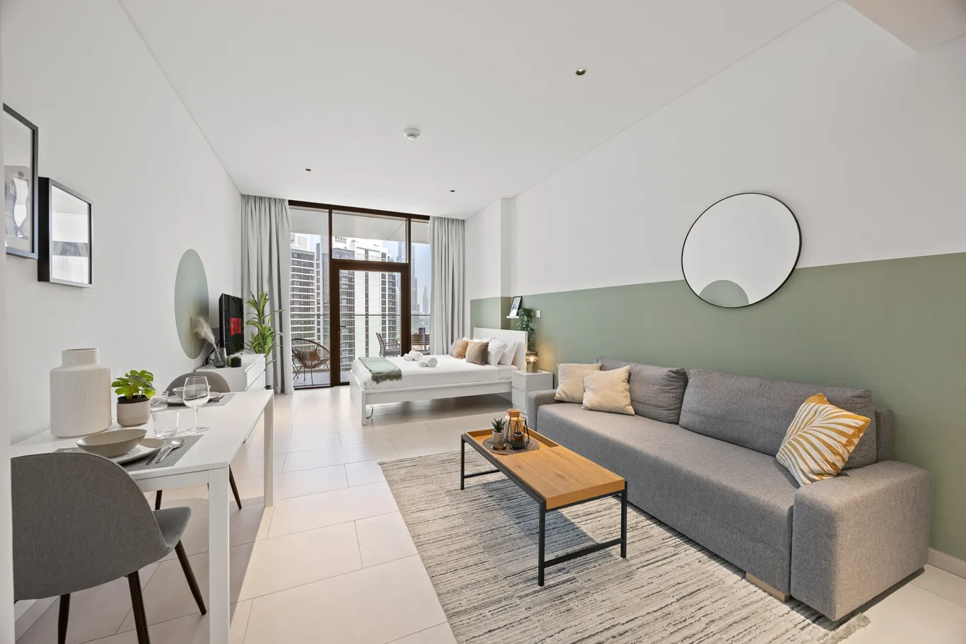 Minimal Studio Unit Photography | Marquise Square Tower | Masoud Raoufi Photography Services Minimal Studio Unit Photography | Marquise Square Tower