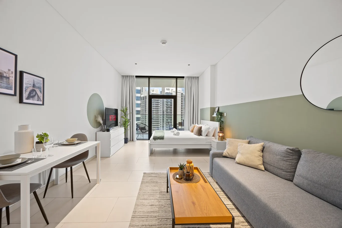Minimal Studio Unit Photography | Marquise Square Tower | Masoud Raoufi Photography Services Minimal Studio Unit Photography | Marquise Square Tower