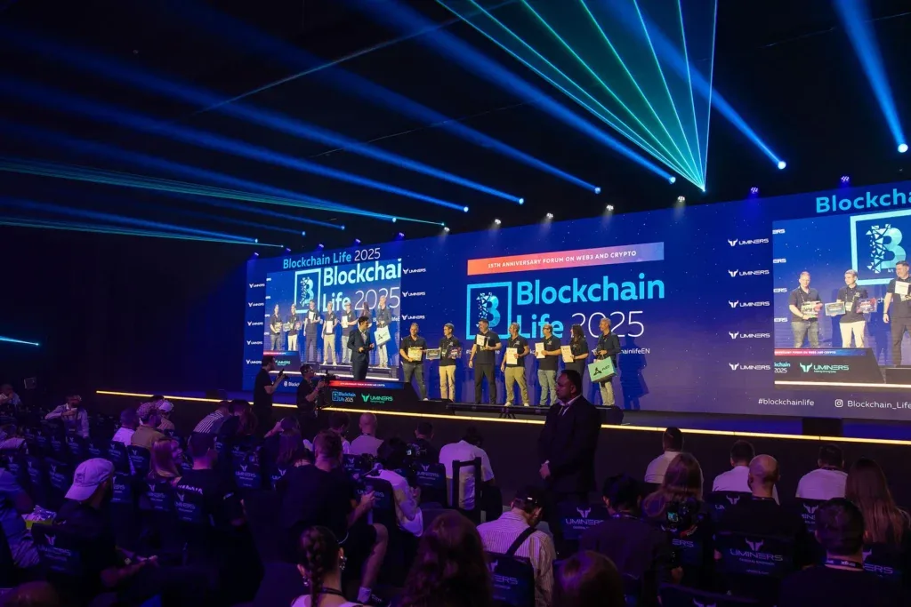 Corporate conference stage and keynote speaker coverage Dubai