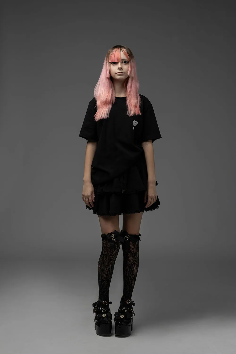 polaroid modeling portfolio photo with artistic styling — Dubai studio