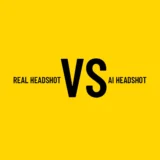 cover of blog post for real headshot vs ai headshot