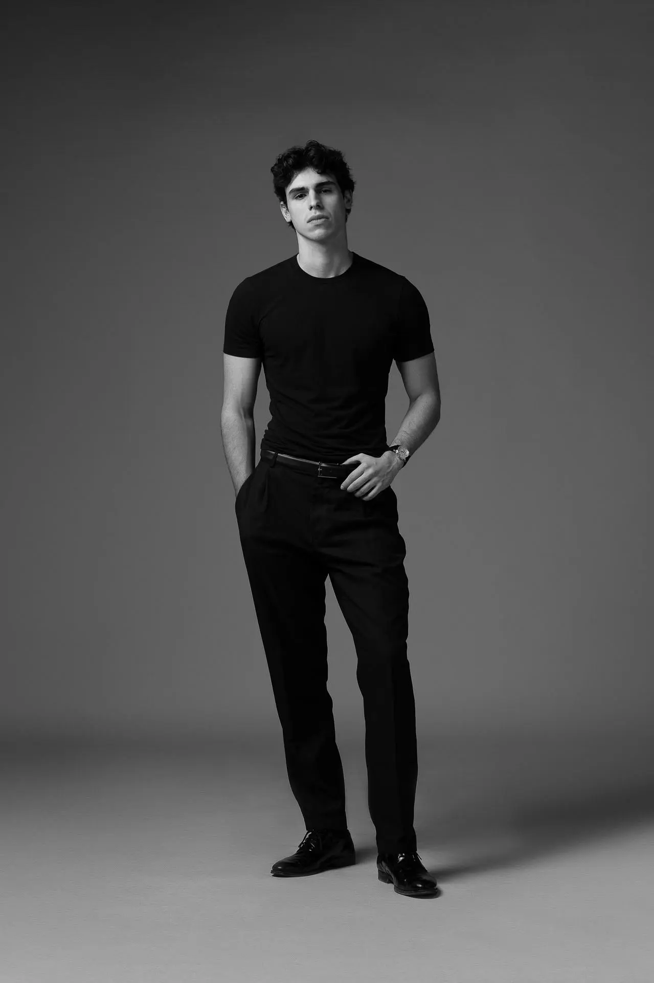 Male studio portrait photography at Masoud Raoufi Photography Studio in Business Bay Dubai