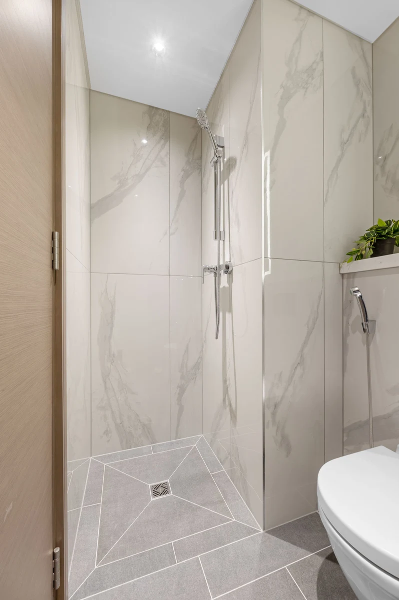 Home office workspace, Airbnb 3-bedroom at Crest Grande, Sobha Hartland, Dubai